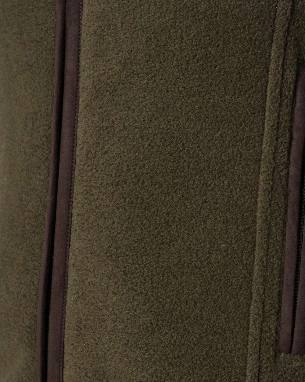 Pine Green Melange Coloured Seeland Womens Woodcock Ivy Fleece Waistcoat on White background #colour_pine-green-melange