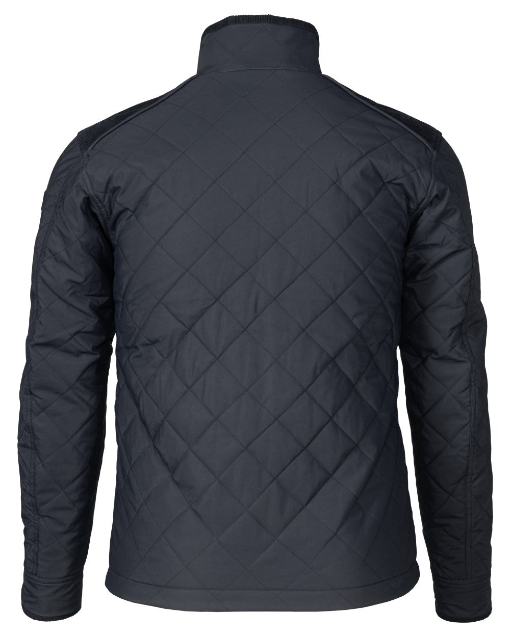 Classic Blue Coloured Seeland Woodcock Advanced Quilted Jacket on White background #colour_classic-blue