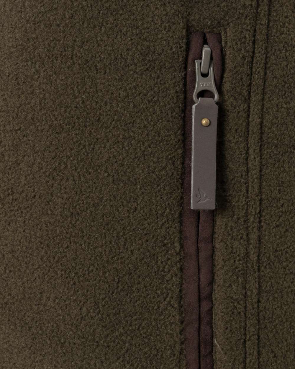 Pine Green Melange coloured Seeland Woodcock Earl Waistcoat on white background #colour_pine-green-melange