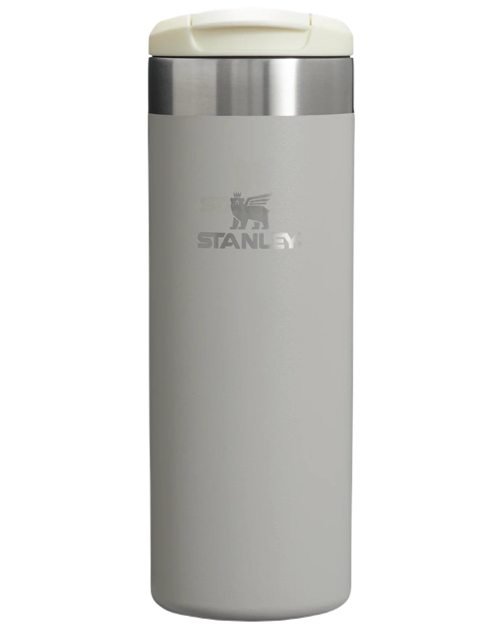Ash coloured Stanley AeroLight Transit Mug 0.47L on white background #colour_ash