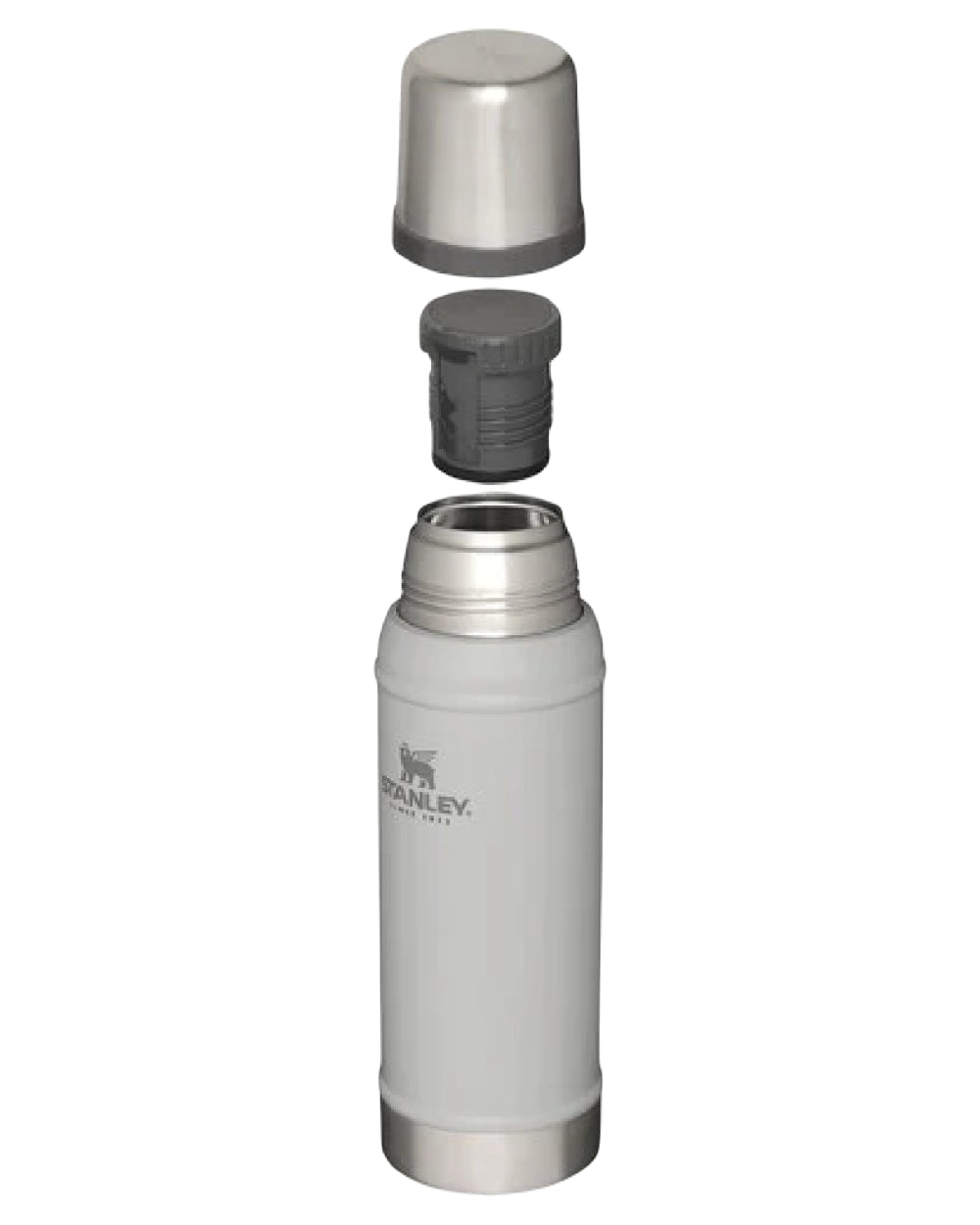 Ash coloured Stanley Classic Legendary Bottle 0.75L on white background #colour_ash