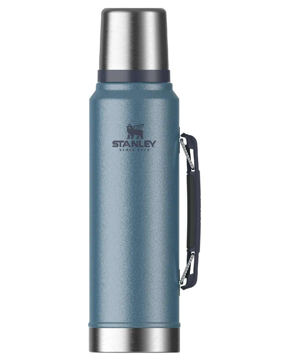 Hammertone Lake coloured Stanley Classic Legendary  Bottle 1.0L on white background #colour_hammertone-lake