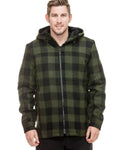 Olive Black Check