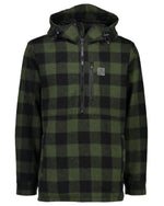 Olive Black Check