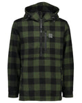 Olive Black Check