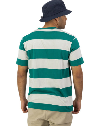 Navy Coloured Swanndri Murrays Bay V2 Bucket Hat on white background #colour_navy