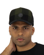 Olive Black Check