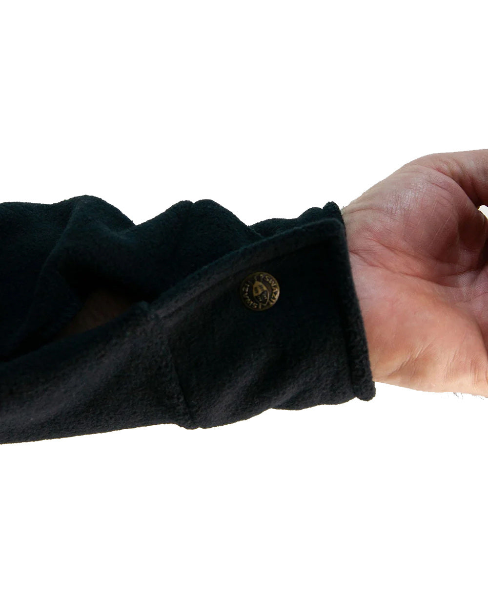 Black Coloured Swazi Back 40 Shirt on white background #colour_black