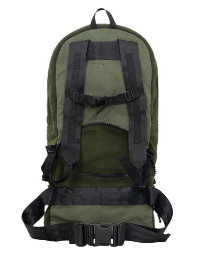 Olive Coloured Swazi Buffalo Bag on white background #colour_olive