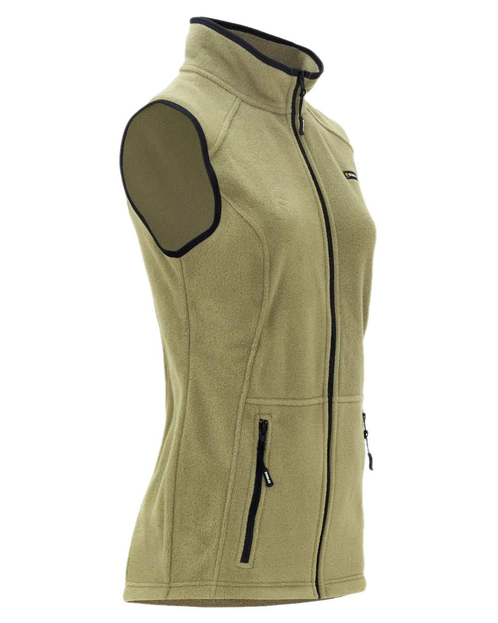 Tussock Coloured Swazi Catlin Vest on white background #colour_tussock