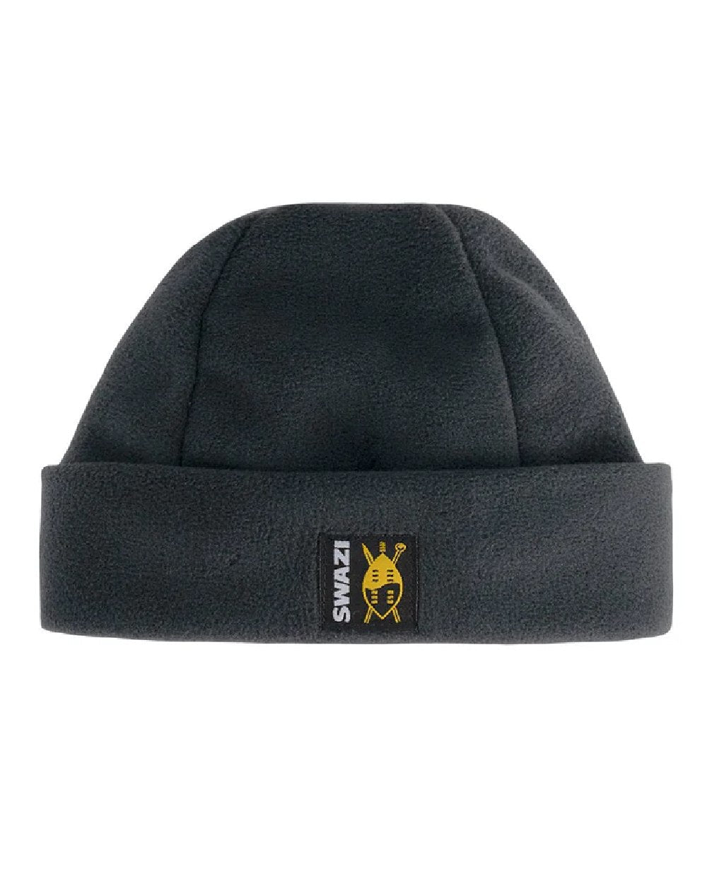 Ironsand coloured Swazi Kids Hasbeanie on white background #colour_ironsand