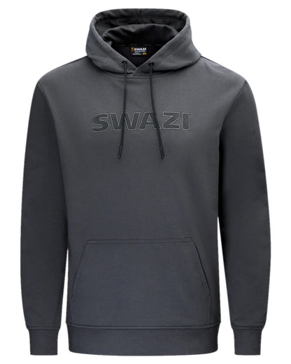 Granite Coloured Swazi Legend Hoodie on white background #colour_granite