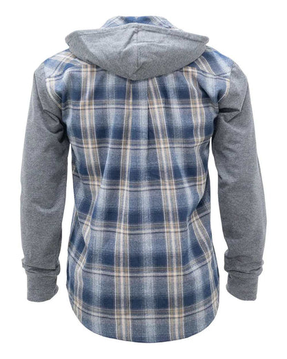 Navy coloured Swazi Mens Apprentice Shirt on white background #colour_navy