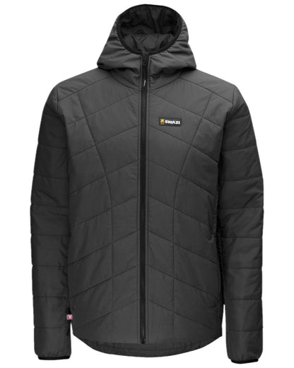 Granite Coloured Swazi Mens Chamois Lightweight Insulation Jacket on white background #colour_granite