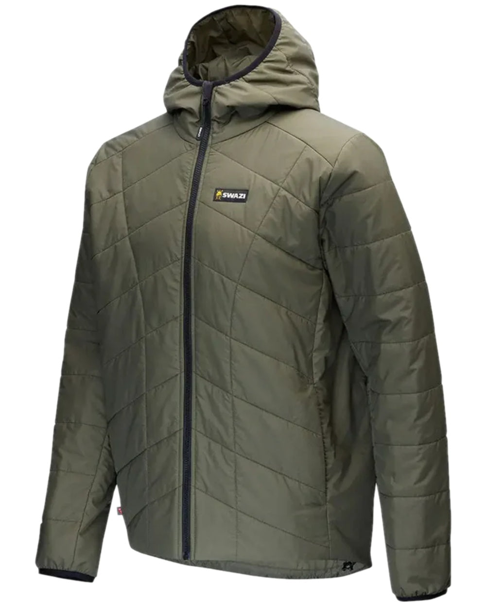 Ranger Coloured Swazi Mens Chamois Lightweight Insulation Jacket on white background #colour_ranger