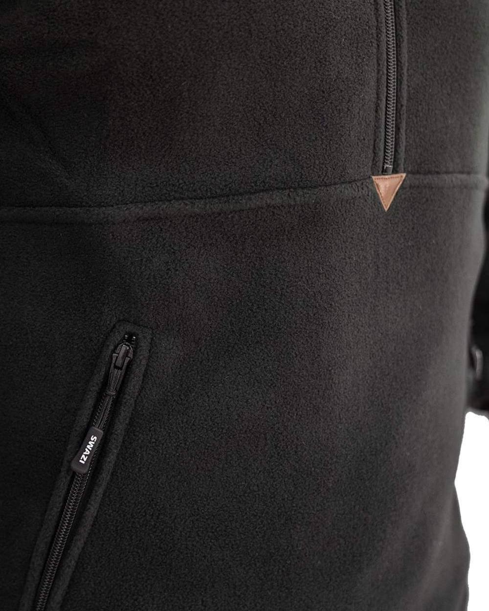 Black Coloured Swazi Doughroaster on white background #colour_black