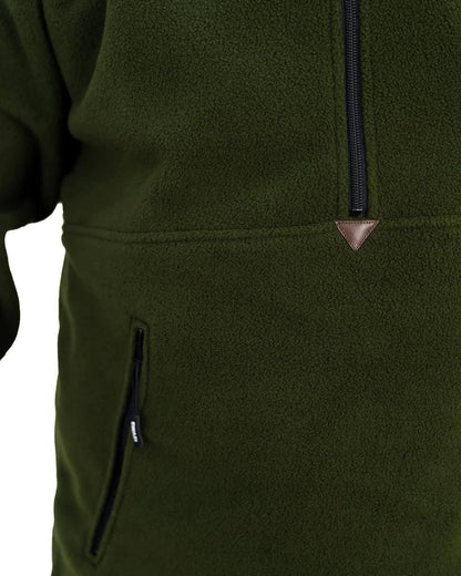 Olive Coloured Swazi Doughroaster on white background #colour_olive