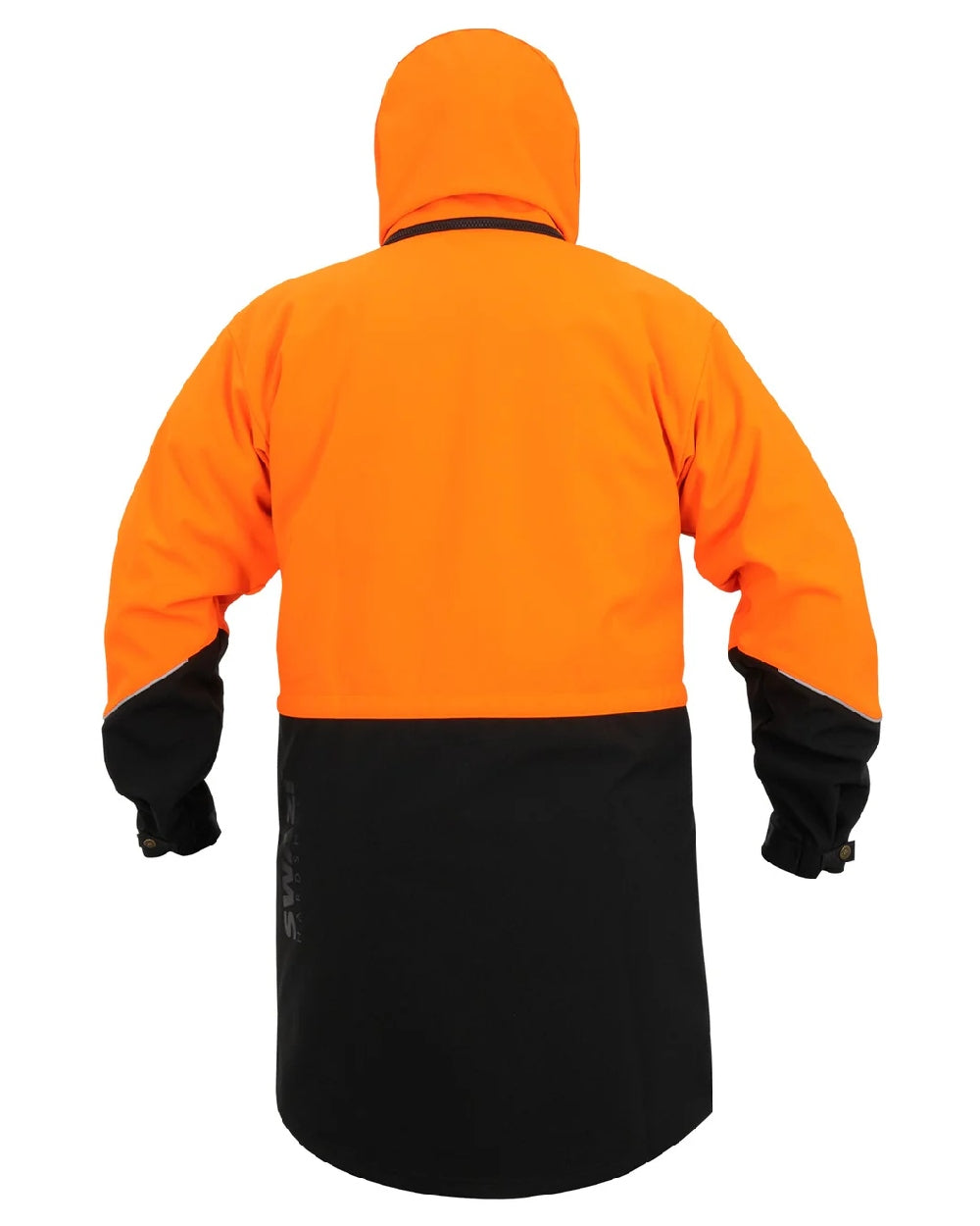 Blaze Black Mens Finga Pointa Jacket on white background #colour_blaze-black