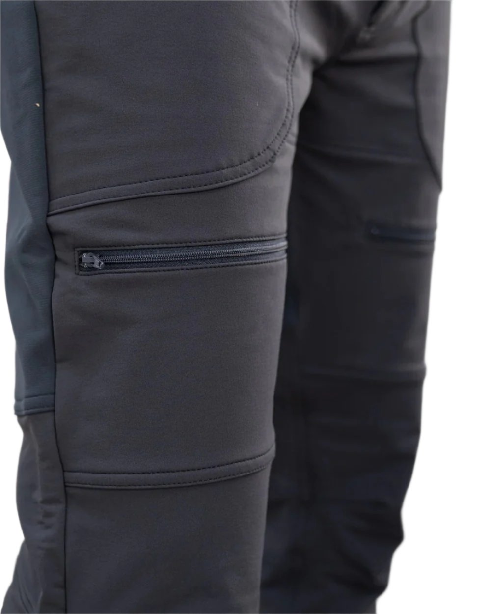 Iron Sand coloured Swazi Mens Forest Pants on white background #colour_iron-sand