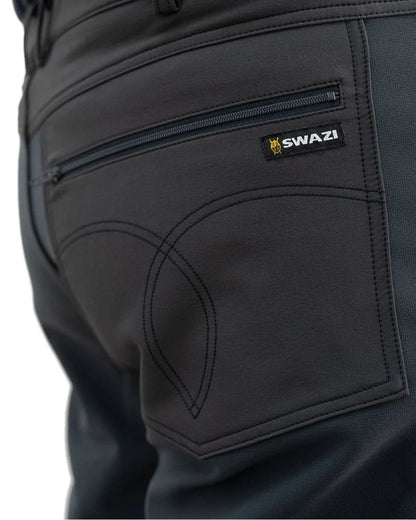 Iron Sand coloured Swazi Mens Forest Pants on white background #colour_iron-sand