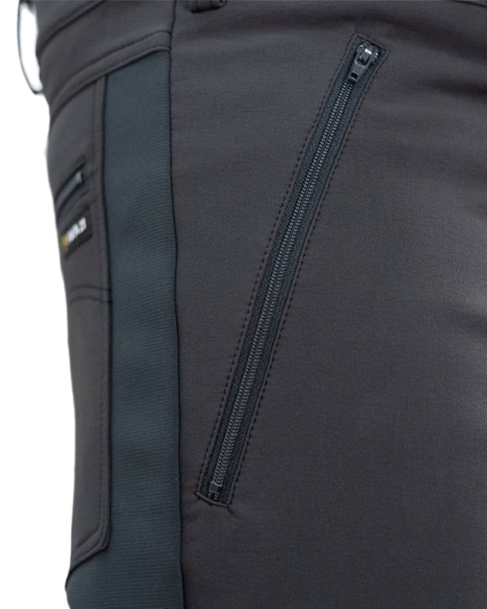 Iron Sand coloured Swazi Mens Forest Pants on white background #colour_iron-sand