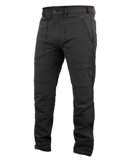 Iron Sand coloured Swazi Mens Forest Pants on white background #colour_iron-sand