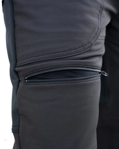 Iron Sand coloured Swazi Mens Forest Pants on white background #colour_iron-sand