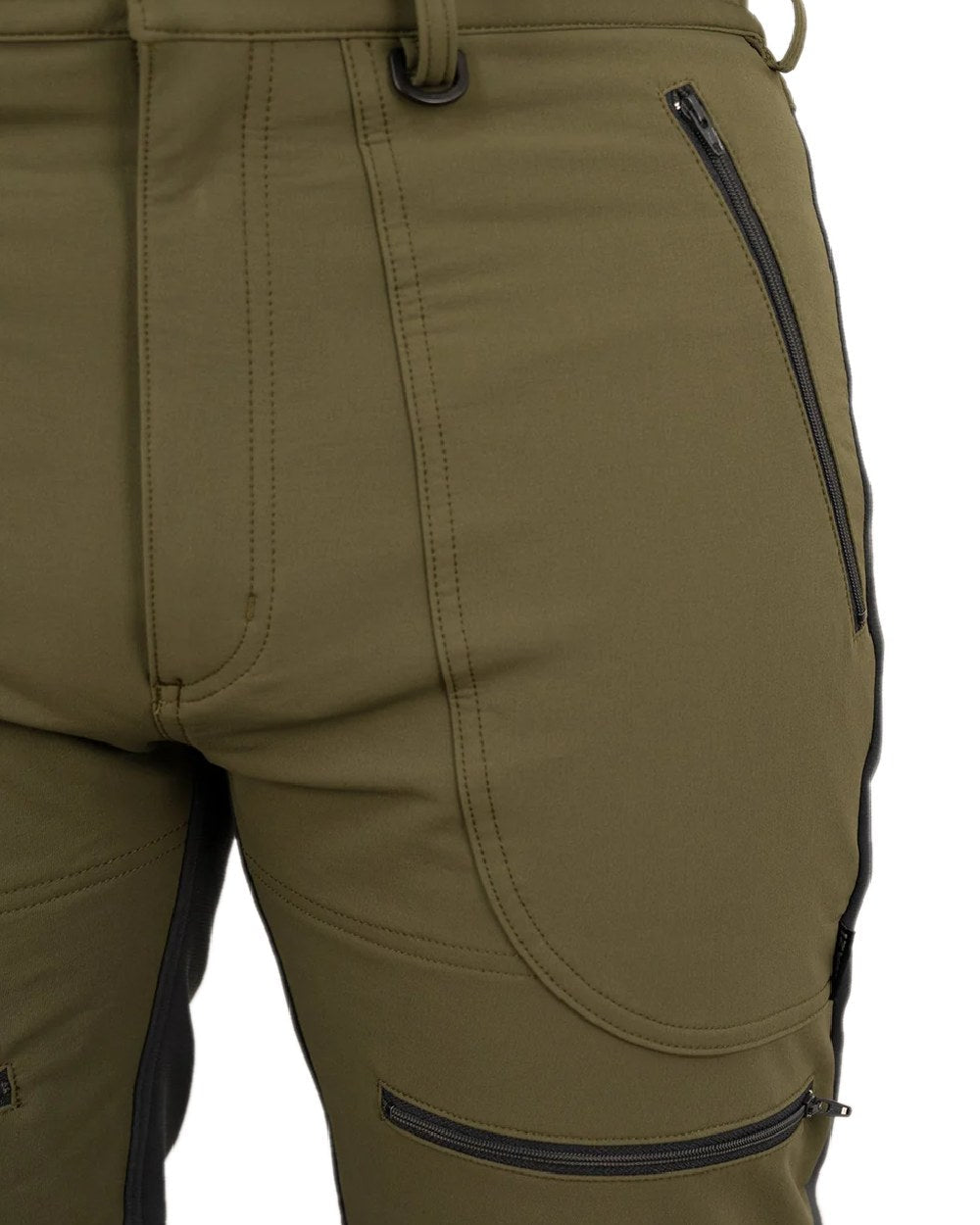 Tussock coloured Swazi Mens Forest Pants on white background #colour_tussock