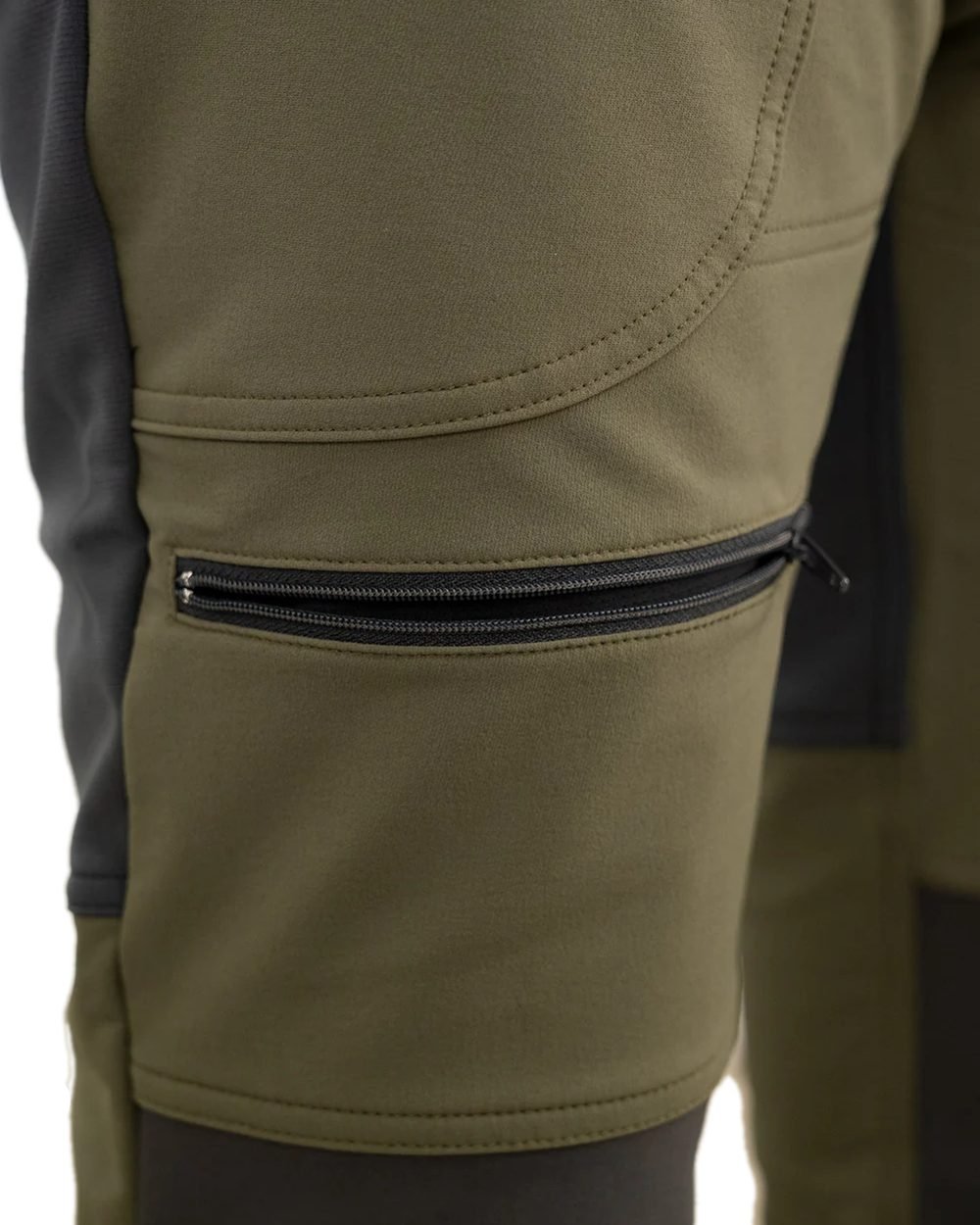 Tussock coloured Swazi Mens Forest Pants on white background #colour_tussock