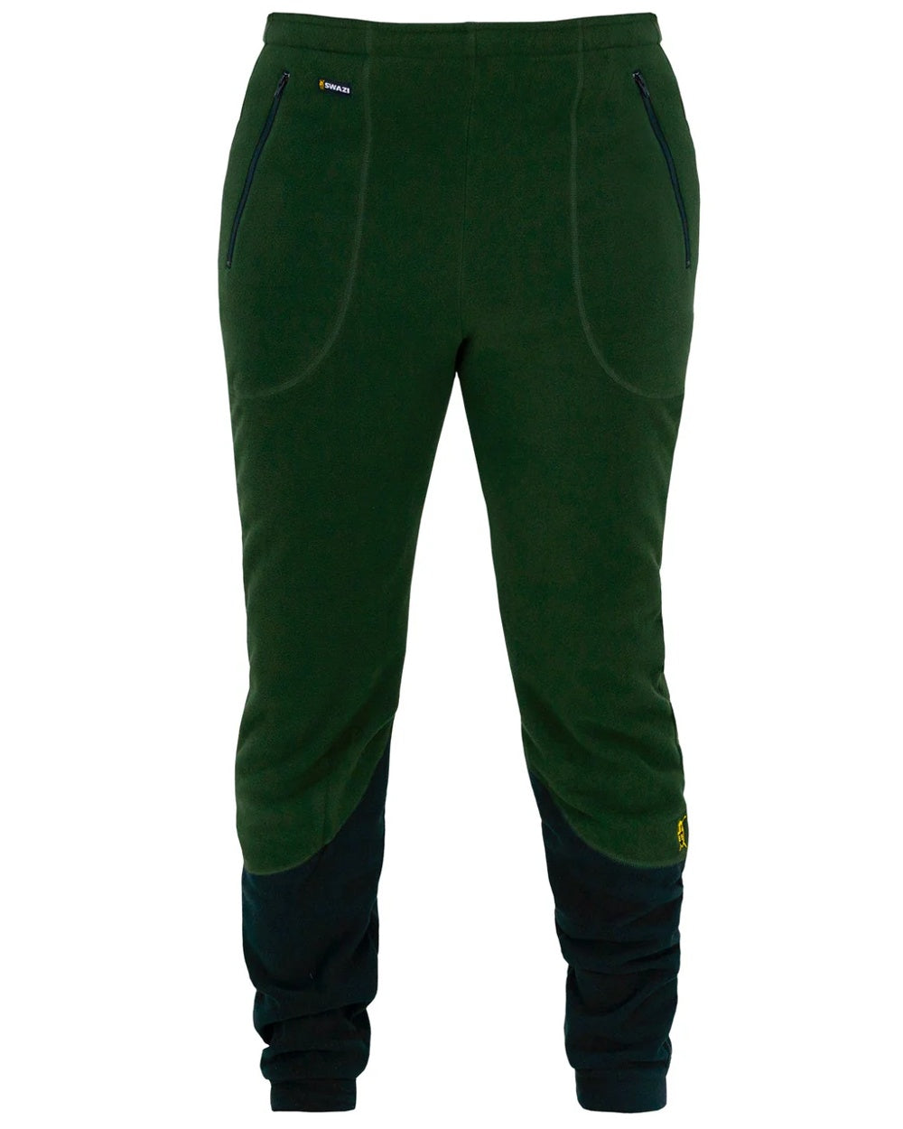 Olive Black coloured Swazi Mens Huttie Pants on white background #colour_olive-black