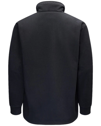 Black Coloured Swazi Mens Molesworth Jacket on white background #colour_black