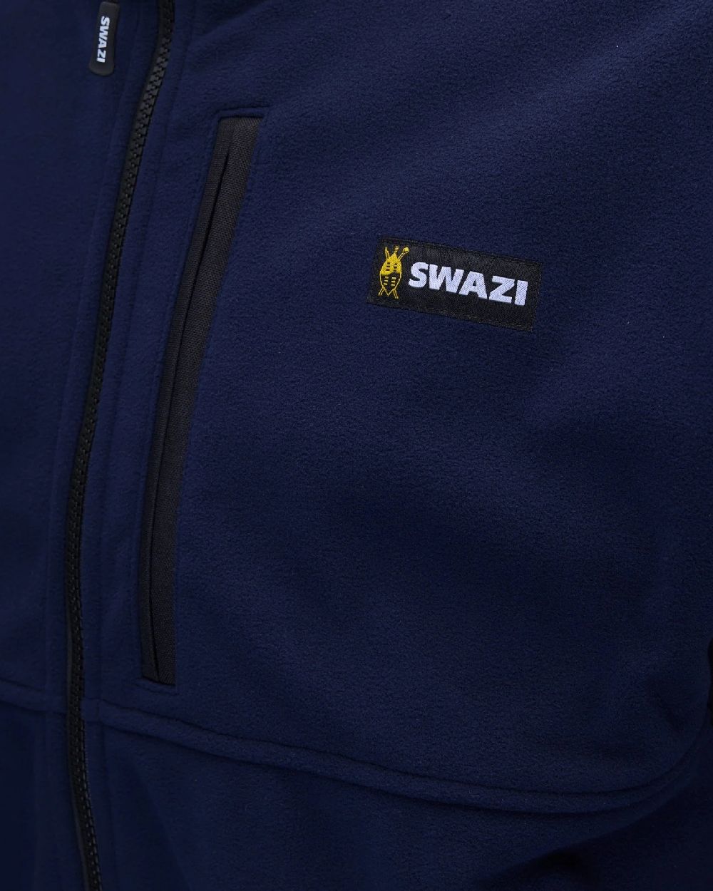 Navy Coloured Swazi Mens Molesworth Jacket on white background #colour_navy