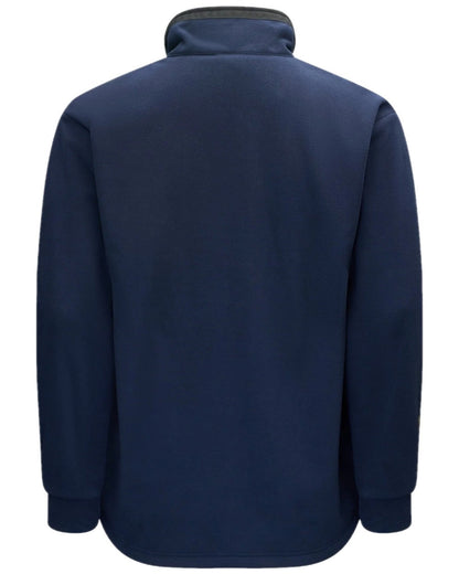 Navy Coloured Swazi Mens Molesworth Jacket on white background #colour_navy