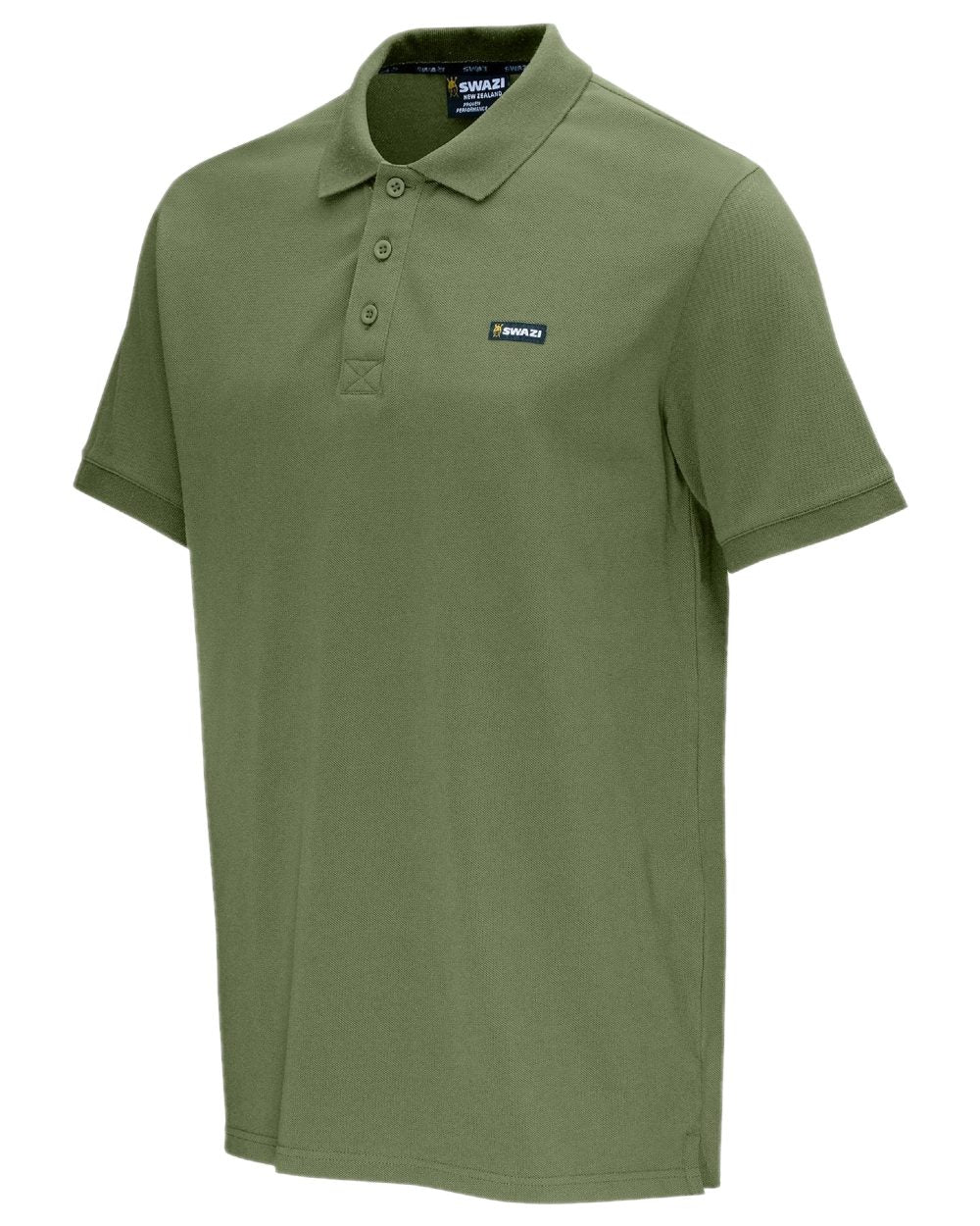 Ranger Colour Swazi Mens Polo Shirt on white background #colour_ranger