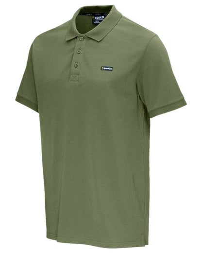 Ranger Colour Swazi Mens Polo Shirt on white background #colour_ranger