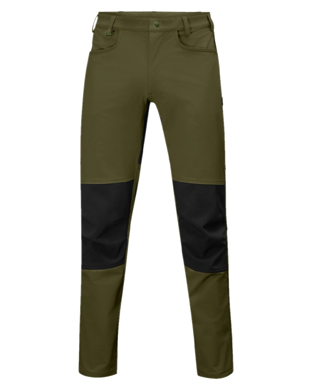 Gran Green Coloured Swazi Mens Ranger Pants on white background #colour_gran-green