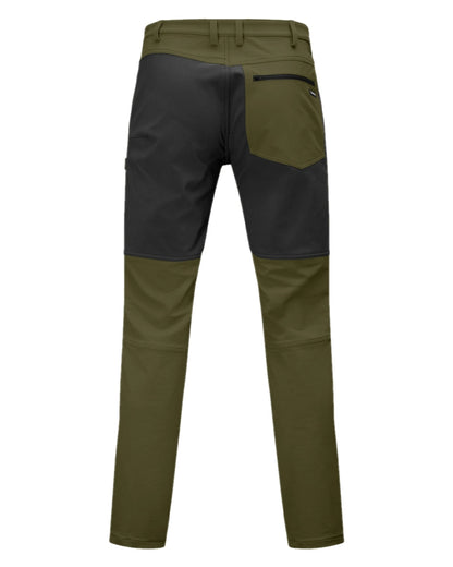 Gran Green Coloured Swazi Mens Ranger Pants on white background #colour_gran-green