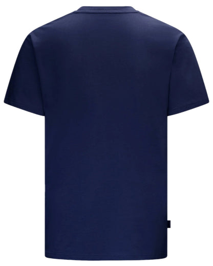 Dark Navy Coloured Swazi Mens Rugger Tee on white background #colour_dark-navy
