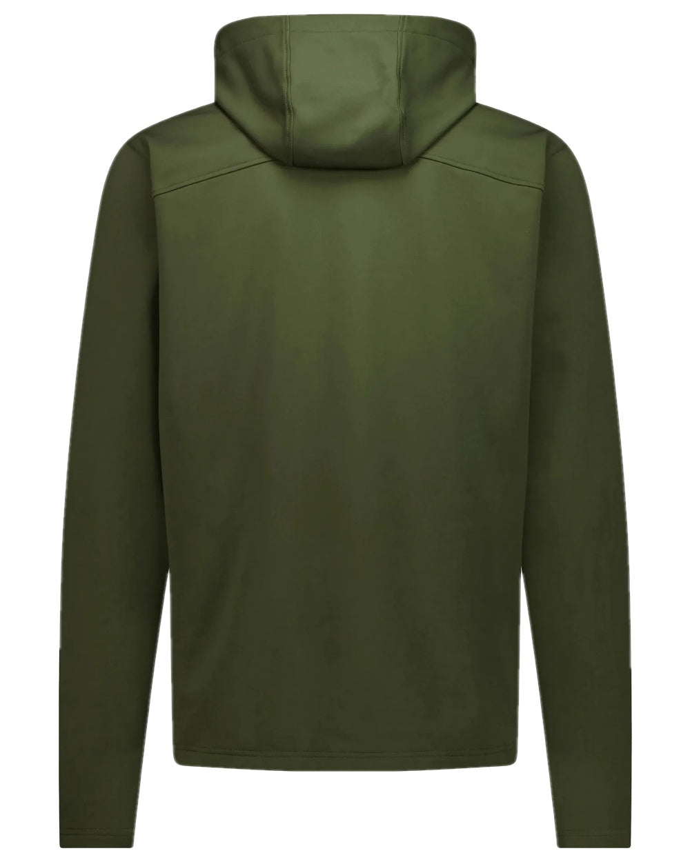 Olive Coloured Swazi Mens Stalker Hooded Jacket on white background #colour_olive