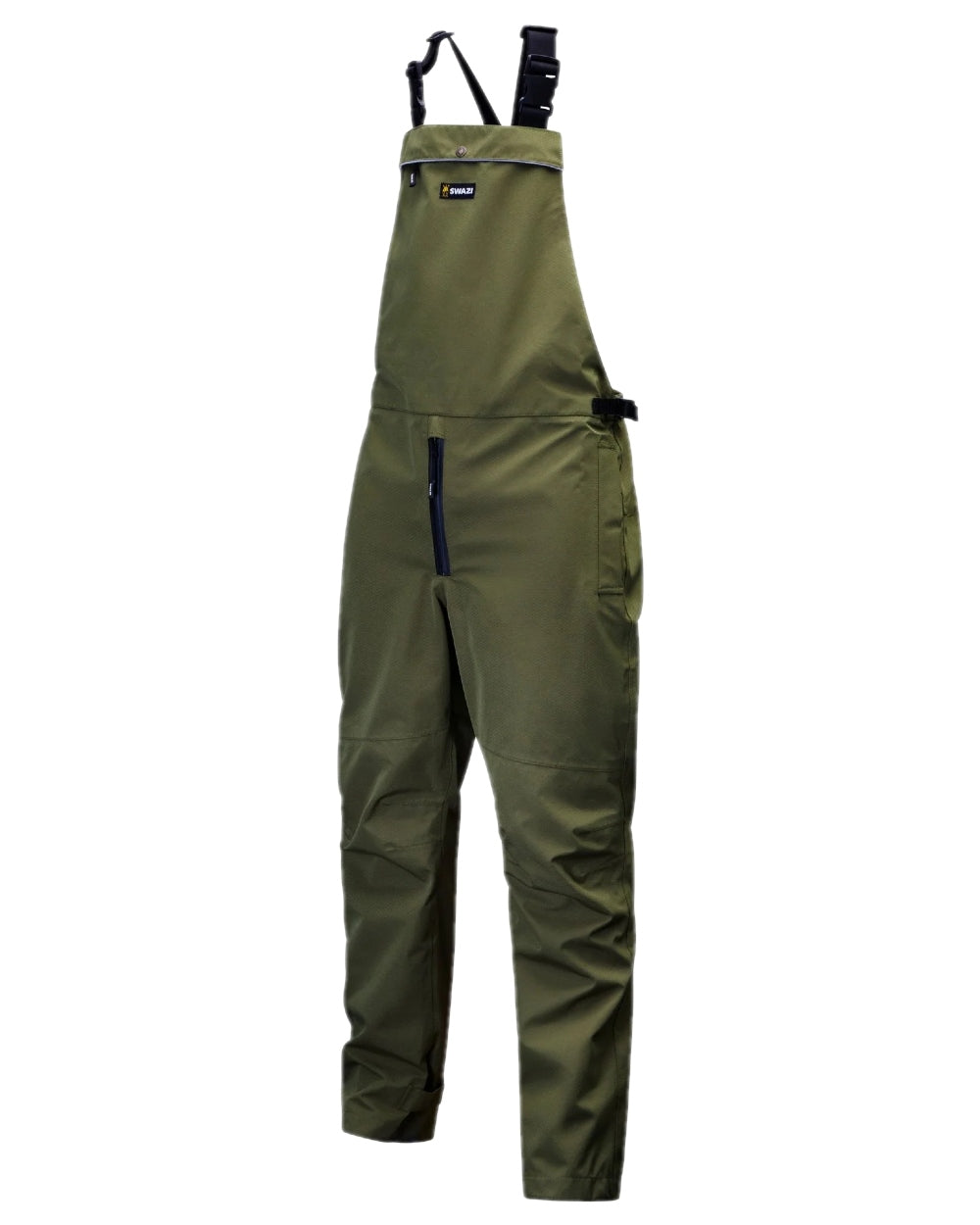 Ranger coloured Swazi Mens Torrent Bib Overpants on white background #colour_ranger