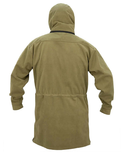 Tussock coloured Swazi Mens Windriver Jacket on white background #colour_tussock