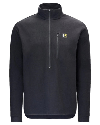 Black Coloured Swazi Micro Shirt on white background #colour_black