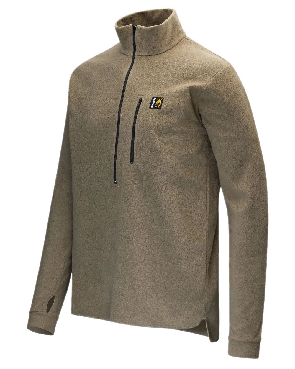 Tussock Coloured Swazi Micro Shirt on white background #colour_tussock