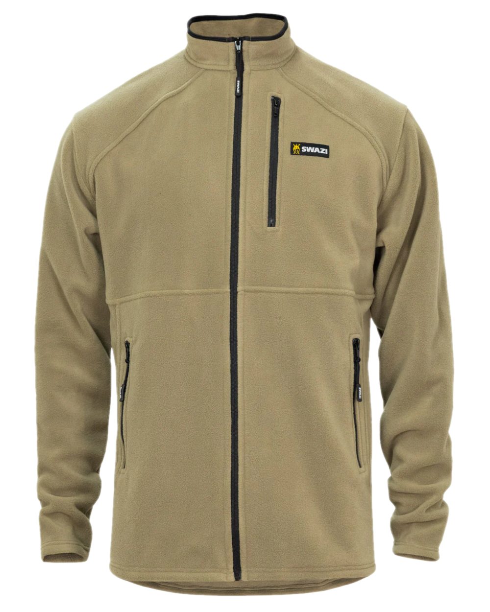 Tussock Coloured Swazi Muskox Jacket on white background #colour_tussock