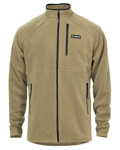 Tussock Coloured Swazi Muskox Jacket on white background #colour_tussock