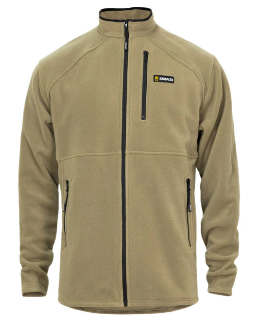 Tussock Coloured Swazi Muskox Jacket on white background #colour_tussock