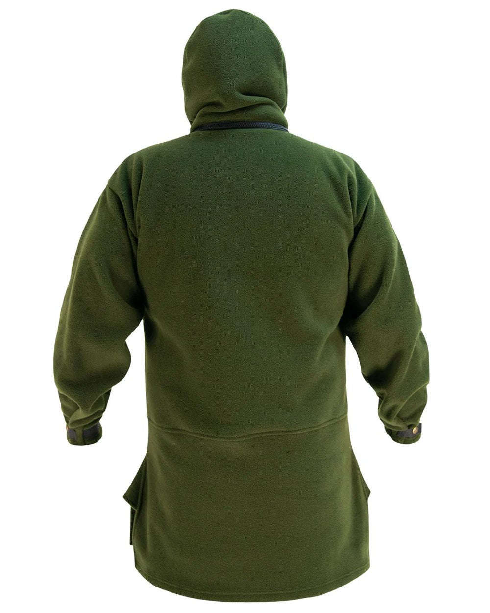 Olive coloured Swazi Nahanni Shirt on white background #colour_olive