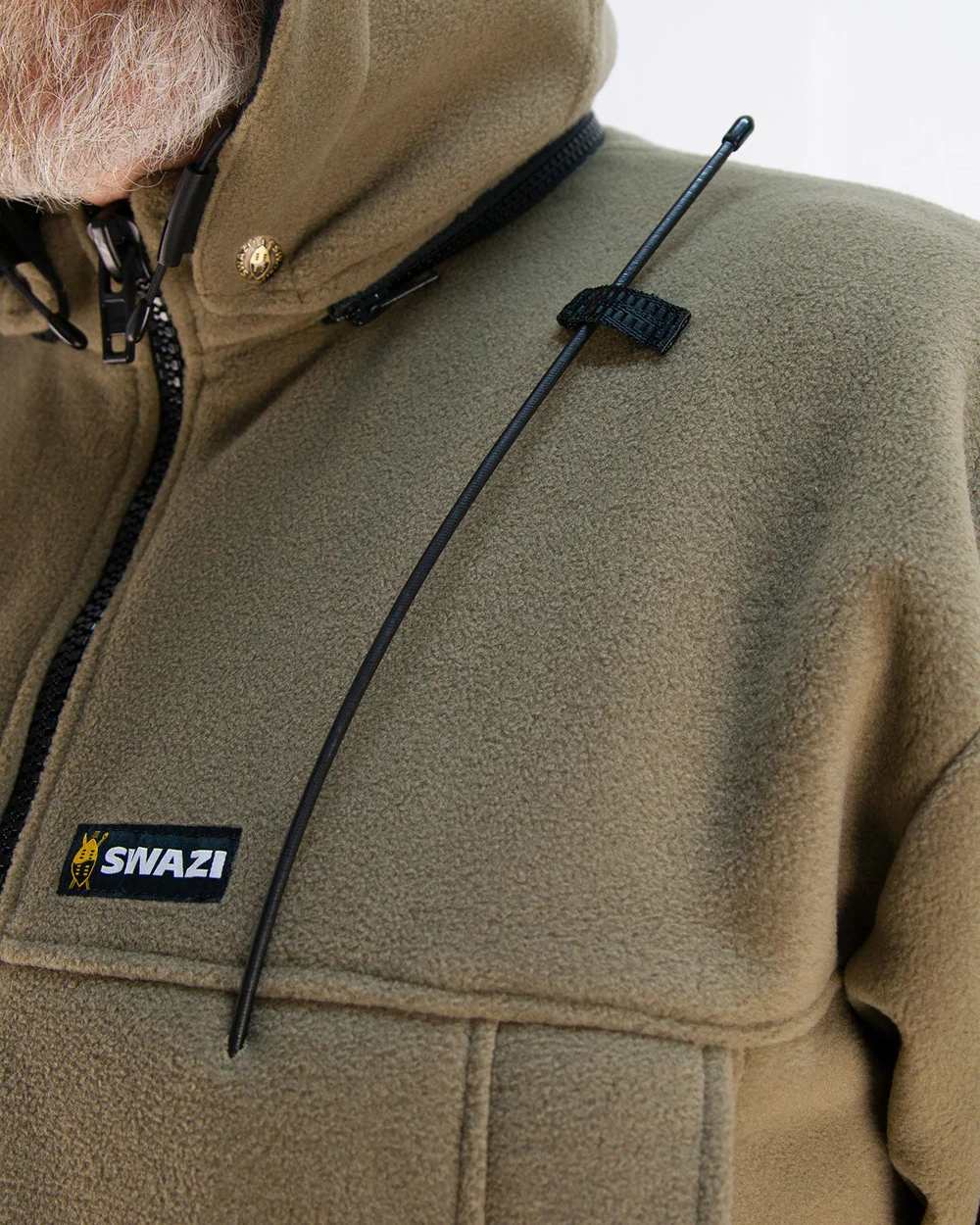 Tussock coloured Swazi Nahanni Shirt on white background #colour_tussock