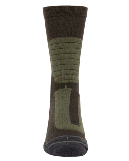 Kalamata Coloured Swazi Ranger Socks on white background #colour_kalamata