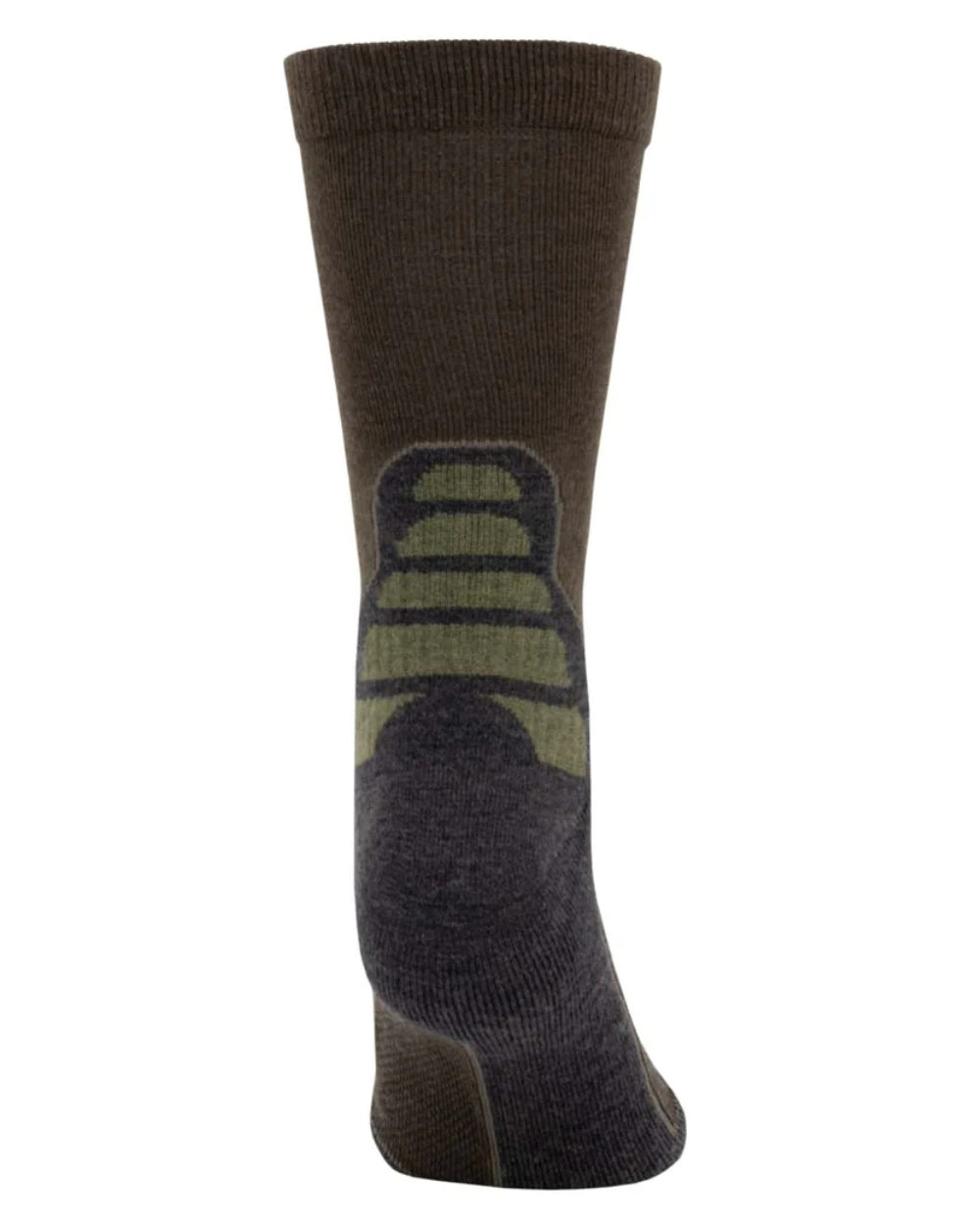 Kalamata Coloured Swazi Ranger Socks on white background #colour_kalamata
